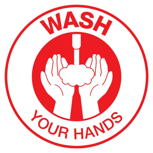 Décalque sur le lavage des mains